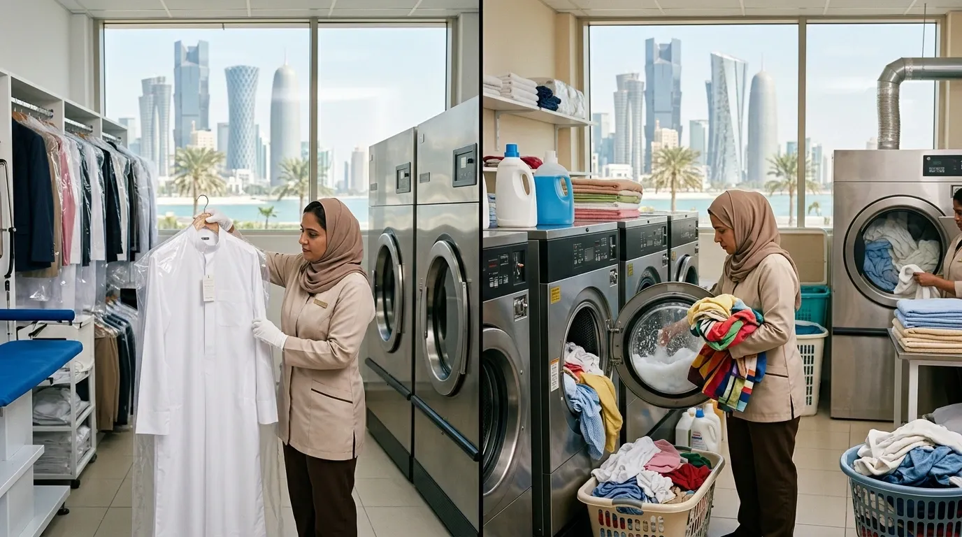 Dry Cleaning vs. Regular Laundry in Doha: What's the Difference?